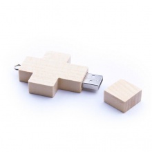 木質十字架USB手指