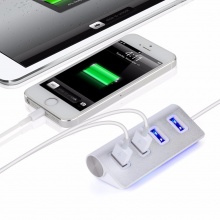 鋁合金4口USB2.0HUB