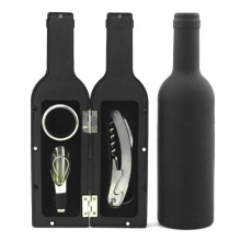 紅酒塑料小酒瓶工具盒