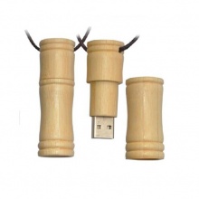 木質竹筒USB手指