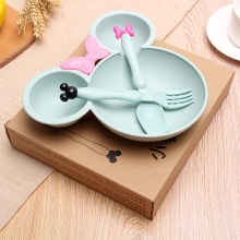 小麥秸稈兒童餐具