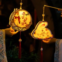 手提卡通DIY燈籠