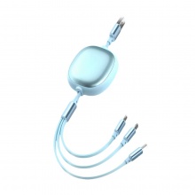鋁合金殼三合一充電線