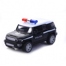 合金回力越野警車兒童玩具車
