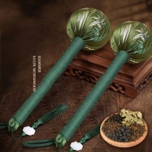 綢緞艾草養生按摩錘