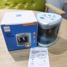 雙孔帶乾電池自動卷筆刀