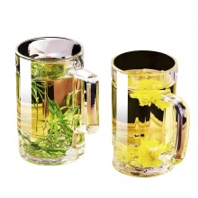 大容量加厚啤酒杯玻璃杯