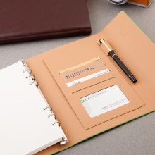 商務活頁三折筆記本