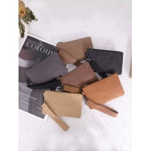 帆布手挽隨身零錢包