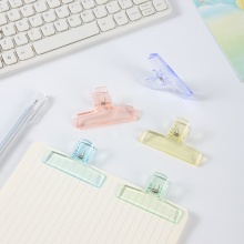 透明果凍色亞克力小夾子