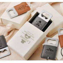 便攜短款皮革開瓶器