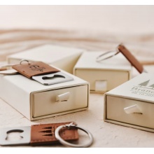 便攜短款皮革開瓶器