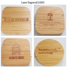 竹木無線充電器