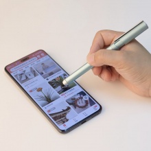多功能三角杆中性筆觸控筆