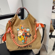 刺繡尼龍購物袋