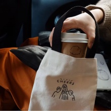 奶茶套水杯帆布袋